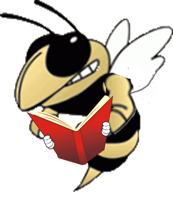 Yellow jacket with a book
